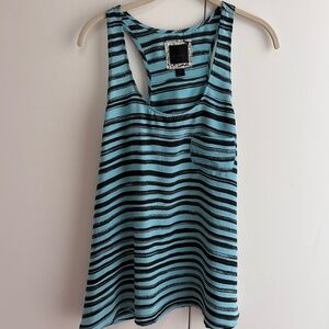 Kelly Wearstler 100% Silk Racerback Tank